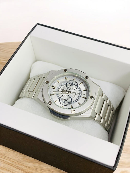 HB Stainless Steel Date Adjustment (Silver)