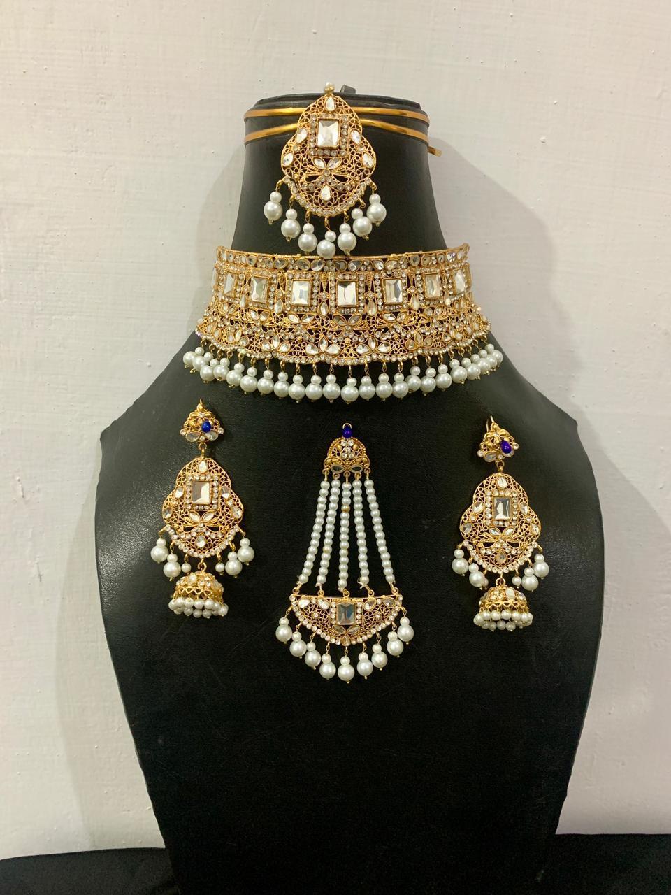 andmade Bridal Choker Set